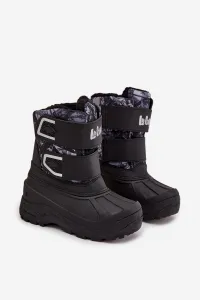 Detské snehule Lee Cooper LCJ 25 10 3781 Čierne Detské topánky