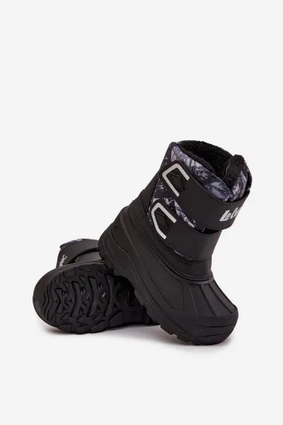 Detské snehule Lee Cooper LCJ 25 10 3781 Čierne Detské topánky