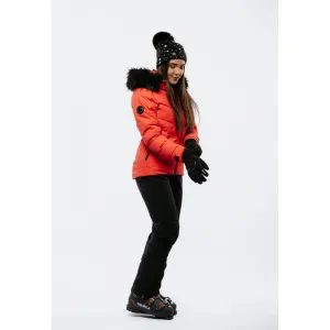 Dámska lyžiarska bunda s kapucňou BLIZZARD W2W Ski Jacket Lavarone, hot coral