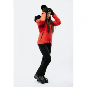 Dámska lyžiarska bunda s kapucňou BLIZZARD W2W Ski Jacket Lavarone, hot coral