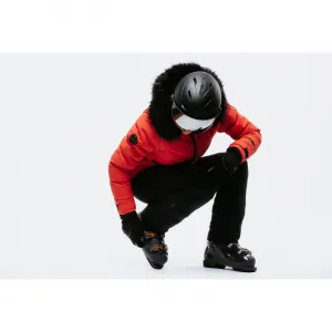 Dámska lyžiarska bunda s kapucňou BLIZZARD W2W Ski Jacket Lavarone, hot coral