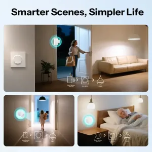 SONOFF MINIR4M-E, séria Fusion Orb-MW1, inteligentný nástenný vypínač Matter cez Wi-Fi SONOFF-MINIR4M-E-2073
