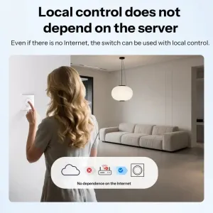 SONOFF MINIR4M-E, séria Fusion Orb-MW1, inteligentný nástenný vypínač Matter cez Wi-Fi SONOFF-MINIR4M-E-2073