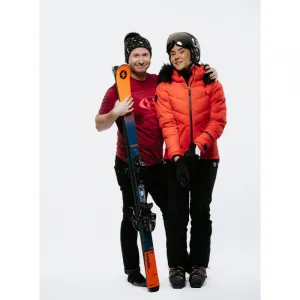 Dámska lyžiarska bunda s kapucňou BLIZZARD W2W Ski Jacket Lavarone, hot coral