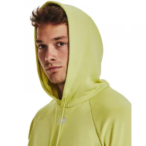 Pánska zateplená mikina s kapucňou UNDER ARMOUR UA Rival Fleece Hoodie-YLW
