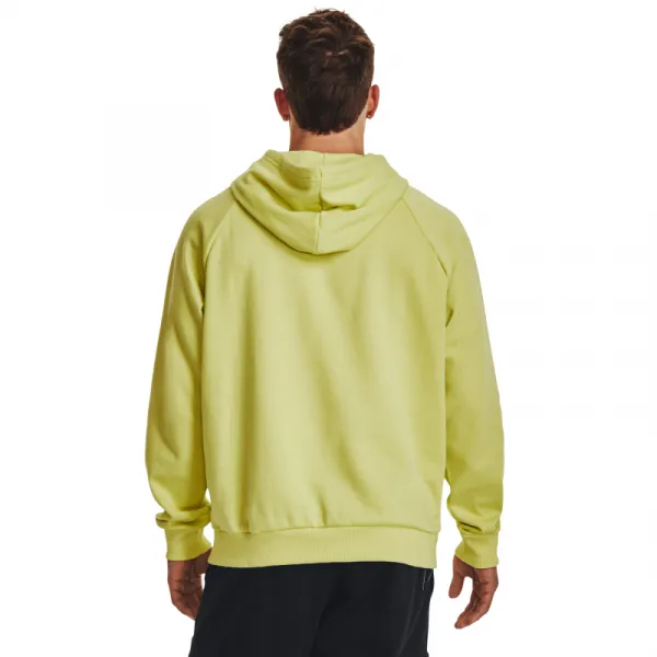 Pánska zateplená mikina s kapucňou UNDER ARMOUR UA Rival Fleece Hoodie-YLW