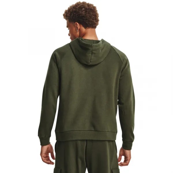 Pánska zateplená mikina s kapucňou UNDER ARMOUR UA Rival Fleece Logo HD-GRN
