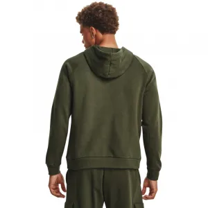 Pánska zateplená mikina s kapucňou UNDER ARMOUR UA Rival Fleece Logo HD-GRN