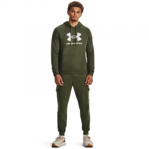 Pánska zateplená mikina s kapucňou UNDER ARMOUR UA Rival Fleece Logo HD-GRN