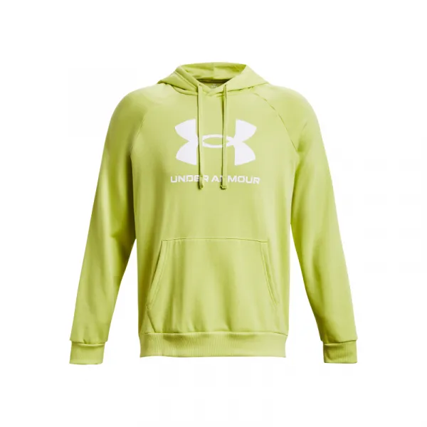 Pánska zateplená mikina s kapucňou UNDER ARMOUR UA Rival Fleece Logo HD-YLW