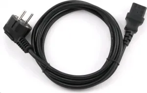 Gembird kábel napájací sieťový 220V, C13, 0,5mm2, 1,8m, CABLEXPERT