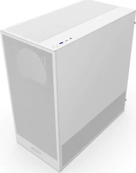 NZXT skříň H5 Flow edition / 2x120 mm fan / USB 3.0 / USB-C 3.1 / průhledná bočnice / mesh panel / bílá