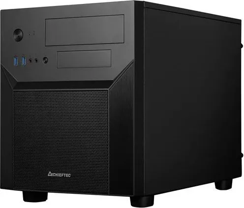 Skriňa CHIEFTEC Gamer Series / mATX Minitower, CI-02B-OP, bez zdroja, čierna