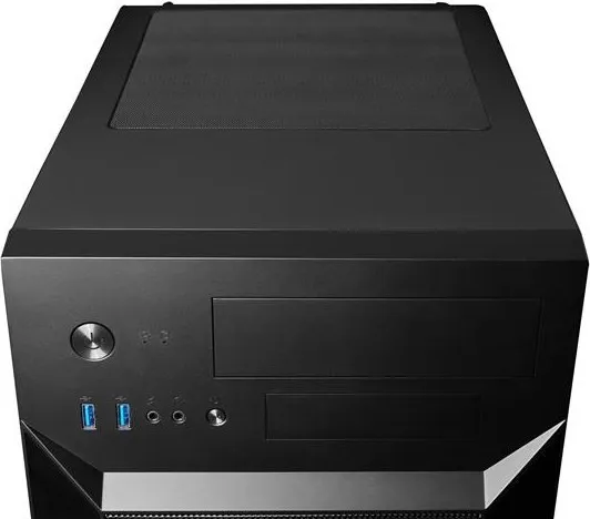Skriňa CHIEFTEC Gamer Series / mATX Minitower, CI-02B-OP, bez zdroja, čierna