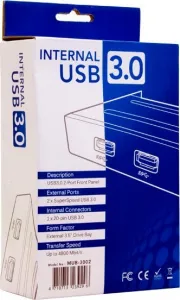 CHIEFTEC MUB-3002 USB 3.0 Front Panel, 2 x USB 3.0