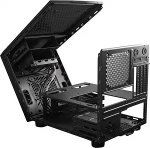 Skriňa CHIEFTEC Gamer Series / mATX Minitower, CI-02B-OP, bez zdroja, čierna