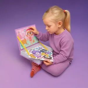 Kruzzel magnetická puzzle skladačka Kreatívne obliekanie