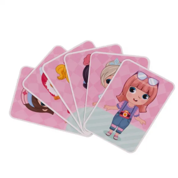 Kruzzel magnetická puzzle skladačka Kreatívne obliekanie