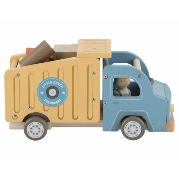Little Dutch Drevené auto s vyklápačkou | FSC drevo