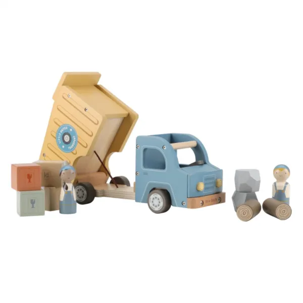 Little Dutch Drevené auto s vyklápačkou | FSC drevo