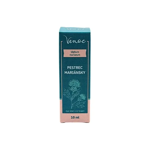 Pestrec mariánsky - Olejový extrakt bezalkoholová tinktúra Venoc 10ml