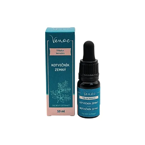 Kotvičník zemný - Olejový extrakt, bezalkoholová tinktúra Venoc 10ml