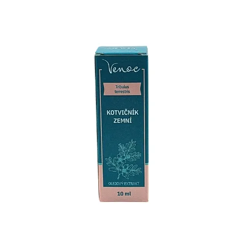 Kotvičník zemný - Olejový extrakt, bezalkoholová tinktúra Venoc 10ml