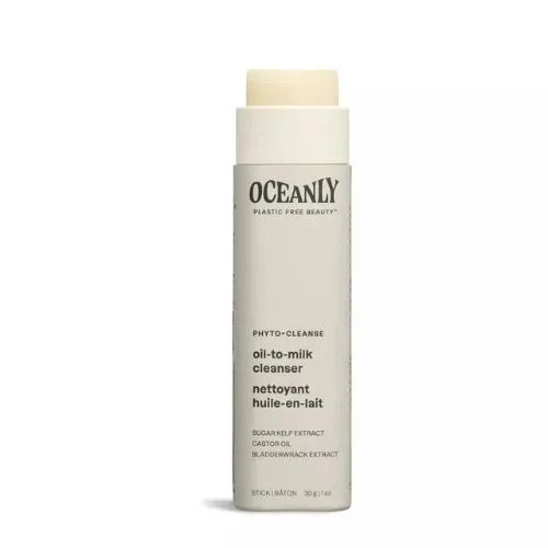Tuhé čistiace mlieko na tvár ATTITUDE Oceanly s ricínovým olejom 30g