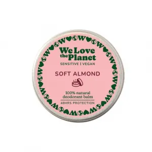 Prírodný krémový dezodorant Soft Almond Sensitive We love the planet 35g