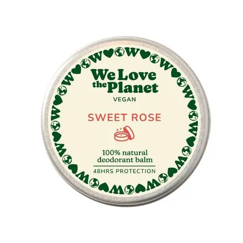 Prírodný krémový dezodorant Sweet Rose We love the planet 35g