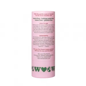 Prírodný tuhý dezodorant Soft Almond Sensitive We love the planet 40g