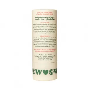 Prírodný tuhý dezodorant Sweet Rose We love the planet 40g