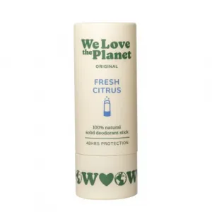 Prírodný tuhý dezodorant Fresh Citrus We love the planet 40g