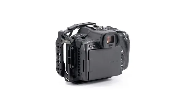 Tilta Polovičná klietka na fotoaparát pre Canon R5C - čierna 28443
