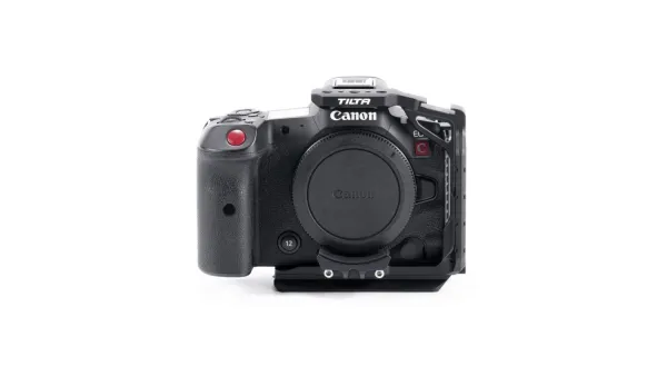 Tilta Polovičná klietka na fotoaparát pre Canon R5C - čierna 28443