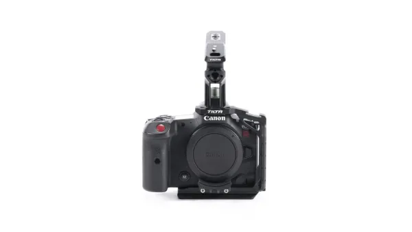 Tilta Polovičná klietka na fotoaparát pre odľahčenú súpravu Canon R5C – čierna 28447