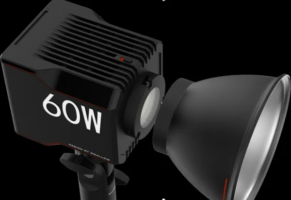 SmallRig 4376 LED video svetlo COB RC 60B s powerbankovou svorkou