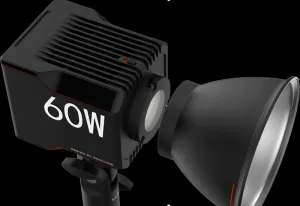 SmallRig 4376 LED video svetlo COB RC 60B s powerbankovou svorkou