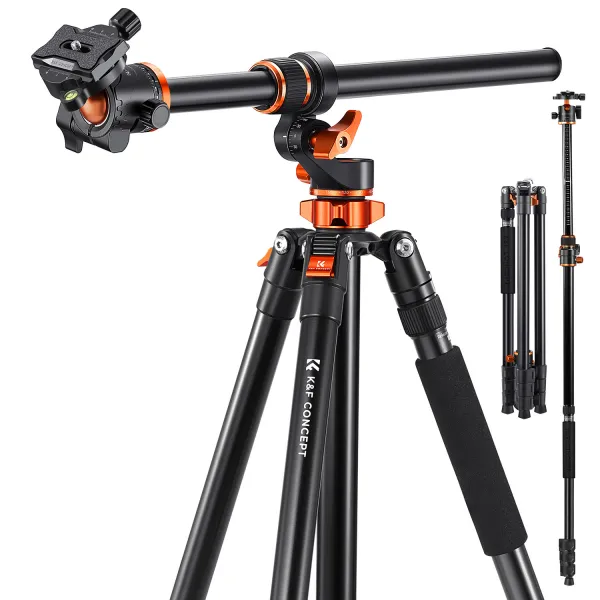K&F Concept K&F 90-palcový / 2,3 m statívy pre fotoaparáty Statívy zo zliatiny horčíka... 30889