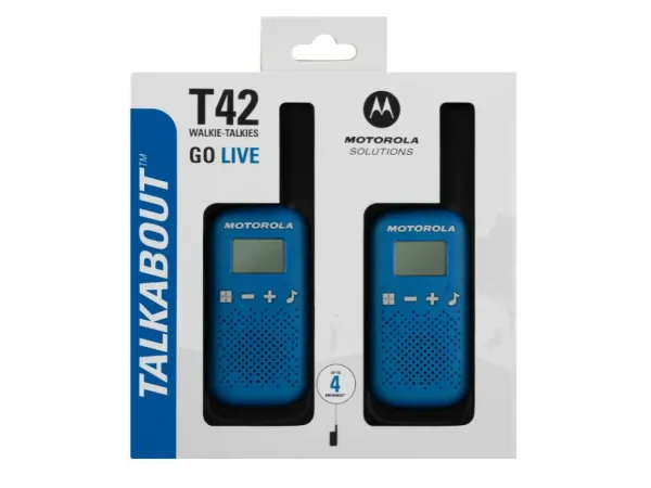 Vysielačky MOTOROLA Talkabout T42 2ks - modré