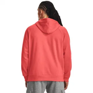 Pánska zateplená mikina s kapucňou UNDER ARMOUR UA Rival Fleece Logo HD-RED