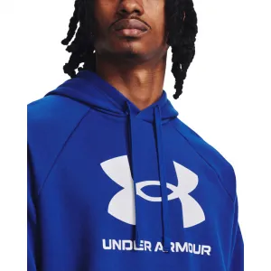 Pánska zateplená mikina s kapucňou UNDER ARMOUR UA Rival Fleece Logo HD-BLU