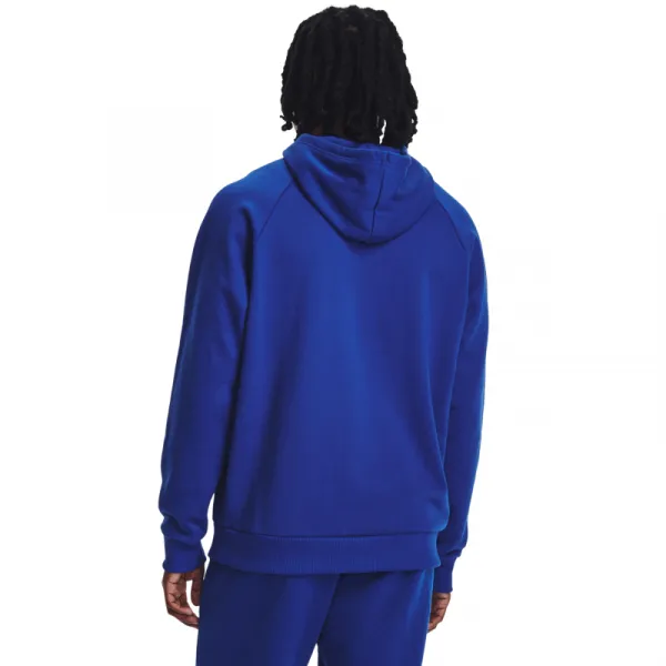 Pánska zateplená mikina s kapucňou UNDER ARMOUR UA Rival Fleece Logo HD-BLU