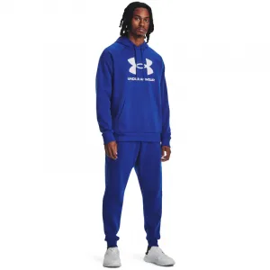 Pánska zateplená mikina s kapucňou UNDER ARMOUR UA Rival Fleece Logo HD-BLU