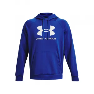 Pánska zateplená mikina s kapucňou UNDER ARMOUR UA Rival Fleece Logo HD-BLU