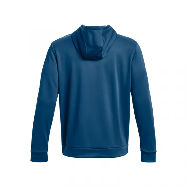 Pánska zateplená tréningová mikina s kapucňou UNDER ARMOUR UA Armour Fleece Big Logo HD-BLU