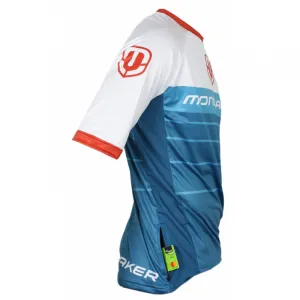 Cyklistický dres s krátkym rukávom MONDRAKER Enduro Trail Jersey short, petrol white red