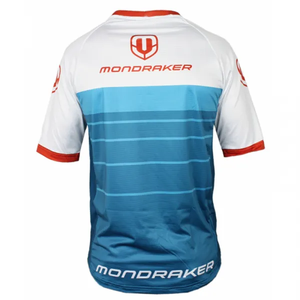 Cyklistický dres s krátkym rukávom MONDRAKER Enduro Trail Jersey short, petrol white red