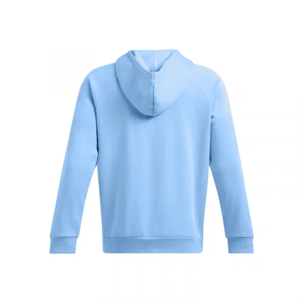 Pánska zateplená mikina so zipsom UNDER ARMOUR UA Rival Fleece FZ Hoodie-BLU