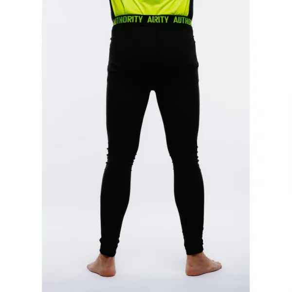 Pánske termo zateplené legíny AUTHORITY WARMIE II pants M black